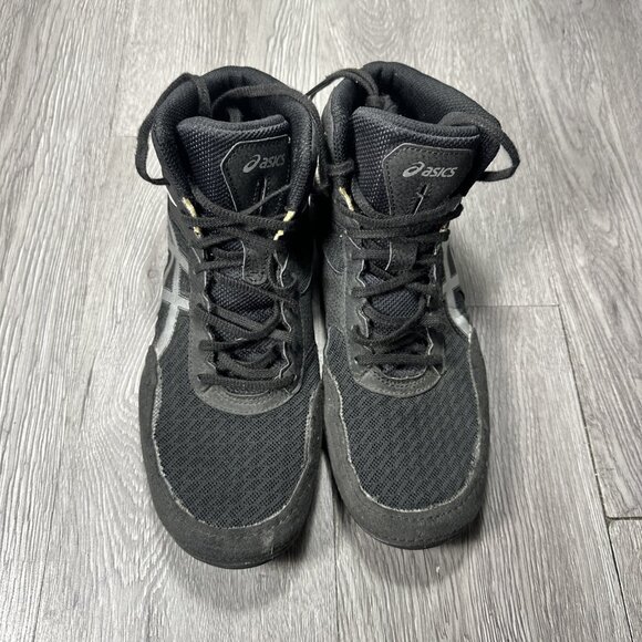 Asics 1081A021 Matflex Men’s Wrestling Shoes Size 8.5 Black White Athletic main image 7